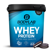 Odżywki białkowe - Bodylab24 Białko Serwatkowe WPC 2000 g słony karmel - miniaturka - grafika 1