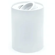 Lampy sufitowe - Reflektor sufitowy spot natynkowy Crono okrągły biały 1xGU10x10W wym: 9,6 x 9,6 cm aluminium IdeaLED - miniaturka - grafika 1