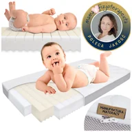 Materace - Materac Wysokoelastyczny 140x70 POLECA FIZJOTERAPEUTA Materac 140x70 GRUBY - miniaturka - grafika 1