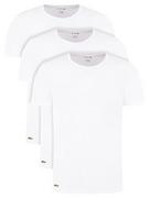 Koszulki męskie - Lacoste Komplet 3 t-shirtów TH3451 Biały Regular Fit - miniaturka - grafika 1