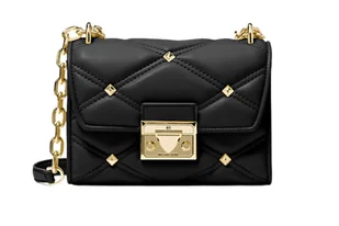 Torebka damska Michael Kors Serena czarna skórzana - Torebki damskie - miniaturka - grafika 1