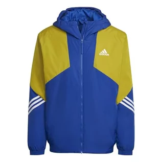 Kurtki męskie - adidas BTS HD JKT Kurtka męska, niebieski (Azurea/Olipul), XS - grafika 1