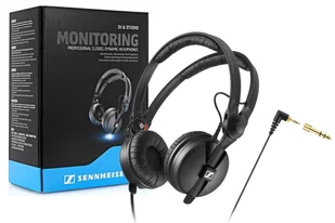 Sennheiser HD 25 czarne - Słuchawki - miniaturka - grafika 1