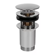 Korki do umywalek - Laveo Laveo Korek klik-klak uniwersalny chrom CKK 02R3 - miniaturka - grafika 1