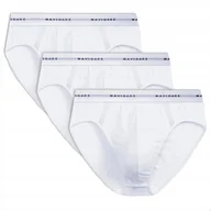 Majtki męskie - SLIPY Bawełniane MĘSKIE 3 PACK NAVIGARE Włoskie majtki Premium Wygodne *M - miniaturka - grafika 1