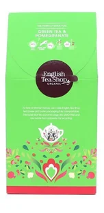 ENGLISH TEA SHOP Zielona herbata English Tea Shop Green Tea & Pomegranate 15x2g 6552-uniw - Herbata - miniaturka - grafika 6