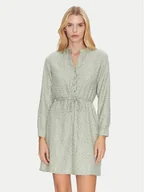 Sukienki - ONLY Sukienka codzienna Cory 15200543 Zielony Regular Fit - miniaturka - grafika 1