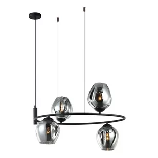 Italux Lampa zwis Roxane MDM-4046-4 BK+SG MDM-4046-4 BK+SG - Lampy sufitowe - miniaturka - grafika 1