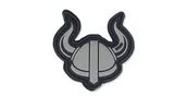 Odzież taktyczna i umundurowanie - 101 Inc. - Naszywka 3D - Viking Helmet - Szary - miniaturka - grafika 1