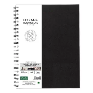 Lefranc & Bourgeois, szkicownik Spirala, 110 g, Format A4 - Podobrazia, bloki, papiery - miniaturka - grafika 1