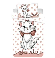 Pościel dla dzieci - Bawełniana pościel dziecięca do łóżeczka Marie cat dots 02 baby, 100 x 135 cm, 40 x 60 cm - miniaturka - grafika 1