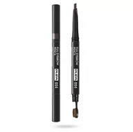 Akcesoria i kosmetyki do stylizacji brwi - PUPA Milano Full Eyebrow Pencil Kredka do brwi 004 Extra Dark - miniaturka - grafika 1