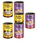 Mokra karma dla psów - DOLINA NOTECI PREMIUM SUPERFOOD Mix smaków  12x400g - miniaturka - grafika 1