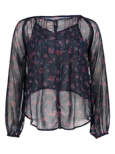 Pepe Jeans Bluzka w kolorze granatowym - Bluzki damskie - miniaturka - grafika 1