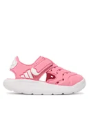 Buty dla chłopców - adidas Sandały Water Sandal 2 JP9415 Różowy - miniaturka - grafika 1