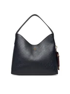 Torebki damskie - Tommy Hilfiger Torebka Th Icon Shoulder Bag Mono AW0AW18141 Granatowy - miniaturka - grafika 1