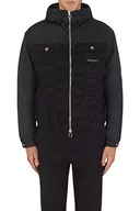 Kurtki męskie - Armani Exchange Męska kurtka żakardowa Camou Denim, naszywka z logo na przodzie, CAMO Jaquard/DEEP, mała - miniaturka - grafika 1