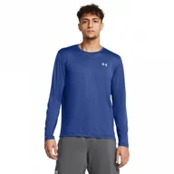Koszulki sportowe męskie - Męski longsleeve do biegania Under Armour UA Launch Longsleeve - niebieski - UNDER ARMOUR - miniaturka - grafika 1