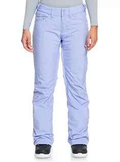 Spodnie damskie - ROXY Długie spodnie damskie fioletowe M - grafika 1