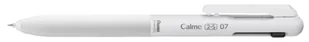 Pentel BXAW375W Calme wielofunkcyjny długopis, 2 wkłady do długopisów 0,35 mm (czarny/czerwony) i 1 ołówek mechaniczny 0,5 mm, znacznie tłumiony dźwięk kliknięcia, do wielokrotnego napełniania, 1 szt - Długopisy - miniaturka - grafika 1