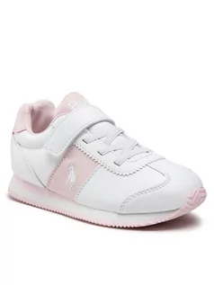 Buty dla dziewczynek - Polo Ralph Lauren Sneakersy Pony Jogger Ps RF103528 Biały - grafika 1