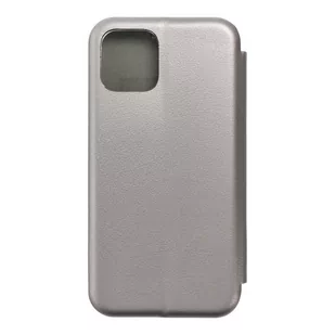 Forcell Kabura Book Elegance do iPhone 11 PRO stalowy - Etui i futerały do telefonów - miniaturka - grafika 1