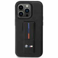 Etui i futerały do telefonów - Etui BMW BMHCP14S22GSLK iPhone 14 6.1" czarny/black hardcase Grip Hot Stamp - miniaturka - grafika 1