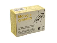 Mydła - Sapone di un Tempo Organiczne mydło w kostce - Malwa i Żarnowiec 100 g - mydło - miniaturka - grafika 1