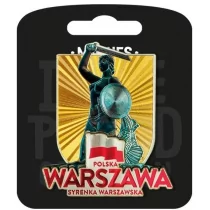 PAN DRAGON Magnes I love Poland Warszawa ILP-MAG-A-WAR-20 - Magnesy - miniaturka - grafika 1