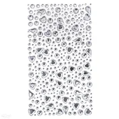 Dekoratorstwo - Kryształki samoprzylepne, 250 szt. crystal - miniaturka - grafika 1