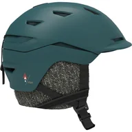Kaski narciarskie - Salomon Sight W, kask narciarski, ciemnozielony - miniaturka - grafika 1