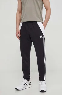 adidas Performance spodnie dresowe Tiro24 kolor czarny z aplikacją IP1976 - Spodnie męskie - miniaturka - grafika 1