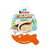 Czekolada - Kinder Creamy Milky and Crunchy 19g - miniaturka - grafika 1