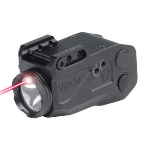 Vaide - Latarka taktyczna LED na broń z laserem Scrapper Combo - 500 lumenów - Czarna - VAPLL-R01 - Amunicja i osprzęt ASG - miniaturka - grafika 1