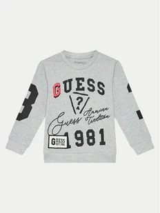 Guess Bluzka N4BI13 K8VA3 Szary Regular Fit - Bluzki damskie - miniaturka - grafika 1