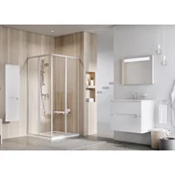 Kabiny prysznicowe - Ravak 14V701O211 Kabina prysznicowa naro$593na SRV2-90 S bia$594a styren Pearl 195 - miniaturka - grafika 1