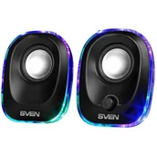 Głośniki komputerowe - Sven 330 SV-014001 Czarny - miniaturka - grafika 1