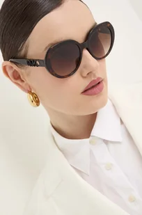 Michael Kors okulary przeciwsłoneczne SAN LUCAS damskie kolor brązowy 0MK2214U - Okulary przeciwsłoneczne - miniaturka - grafika 1