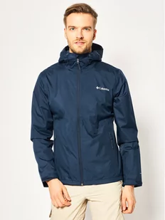 Columbia Kurtka przeciwdeszczowa Inner Limits II EO0088 Granatowy Regular Fit - Kurtki męskie - miniaturka - grafika 1