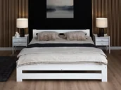 Dom i wnętrze OUTLET - OUTLE- Łóżko drewniane Kada 160x200 eko białe - miniaturka - grafika 1