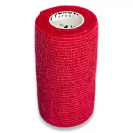 Apteczki i materiały opatrunkowe - yellowBAND Bandaż Kohezyjny 10cm x 4,5m Czerwony - miniaturka - grafika 1