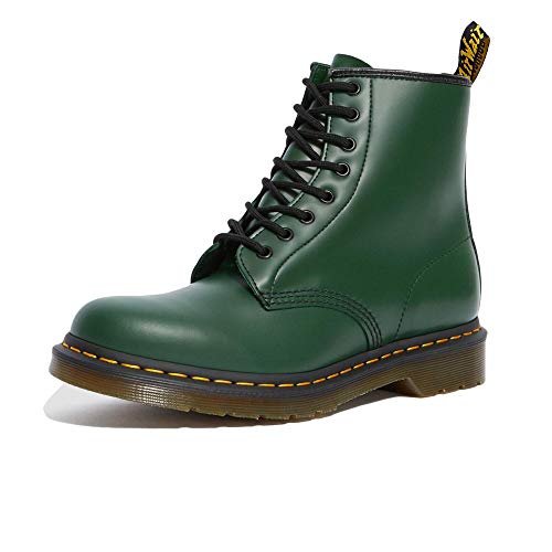Dr. Martens Unisex Core 1460 Mono Smooth kozaki, zielony, 36 EU