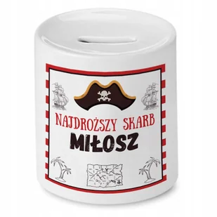 Skarbonka 330 ml Dla Miłosza Syna Dziecka Prezent z Nadrukiem ze Zdjęciem + Opakowanie na prezent (wzór 02) - Skarbonki Skarbonka 330 ml Dla Miłosza Syna Dziecka Prezent z Nadrukiem ze Zdjęciem + Opakowanie na prezent (wzór 02) - Skarbonki - miniaturka - grafika 1
