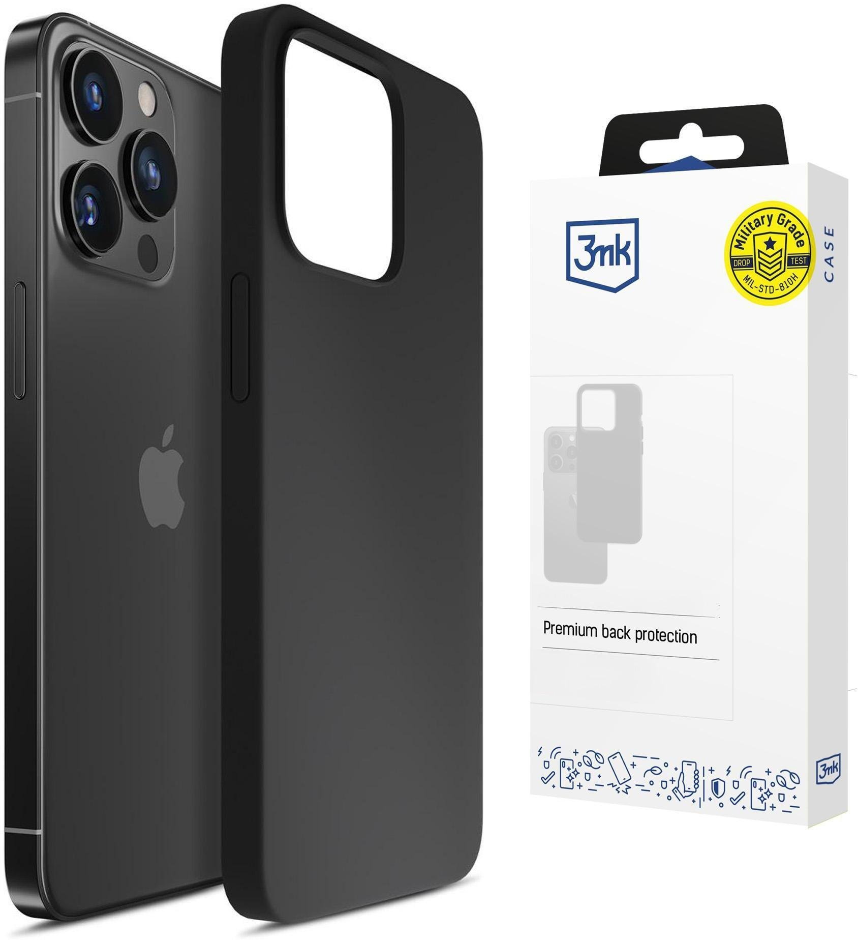 3MK Apple iPhone 16 Pro - 3mk Hardy Mellow Case Black