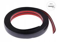 Akcesoria tuningowe - Elastyczna samoprzylepna listwa taśma 30mm/5m czarny mat - miniaturka - grafika 1