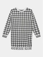 Sukienki i spódniczki dla dziewczynek - Guess Sukienka dzianinowa J3BK04 Z3AH0 Biały Regular Fit - miniaturka - grafika 1