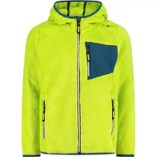 CMP, Kid Jacket Fix Hood, Boy, Acido-Deep Lake, 110 - Kurtki i płaszcze dla chłopców - miniaturka - grafika 1
