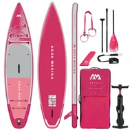 Deski SUP i akcesoria - Deska SUP Aqua Marina Coral Touring 11'6" BT-23CTPR (Raspberry) - miniaturka - grafika 1