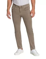 Spodenki męskie - Pioneer Męskie spodnie z 5 kieszeniami, stretch dżinsy, jasny brąz, 46 W / 34 L, Light Brown Stonewash, 46W / 34L - miniaturka - grafika 1