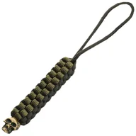 Akcesoria do noży - Przywieszka do noża M-Tac Cuboid Skull Black/Olive paracord (10285201) - miniaturka - grafika 1